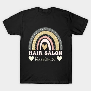 Cosmetologist assistant hair salon receptionist T-Shirt